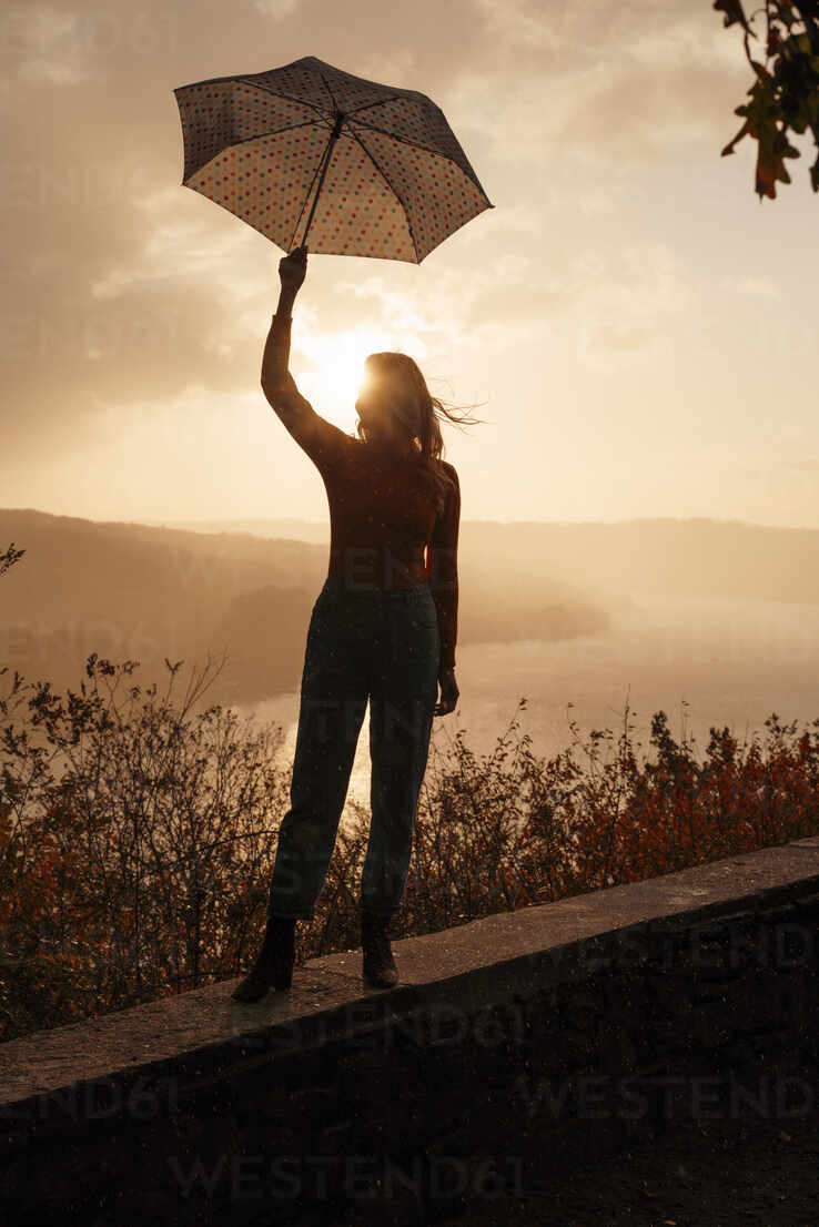 Silhouette Photo of Woman Holding Lights · Free Stock Photo